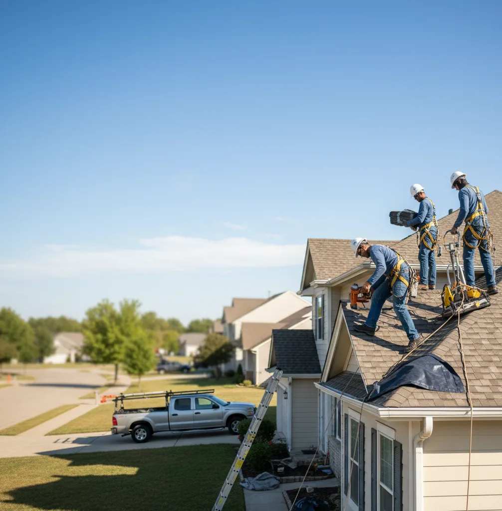 Commercial Roof Repair in Blairs, VA